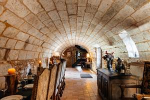 Salon élégant du logis Louis XIII