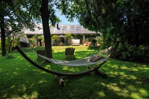 La longère vue du hamac