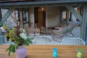 terrasse salon de jardin