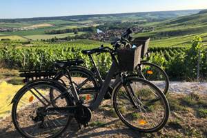 ballade à vélo en champagne