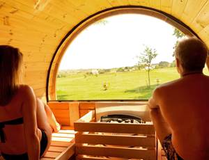 sauna ,bien être et confort aux logis de kerdrien