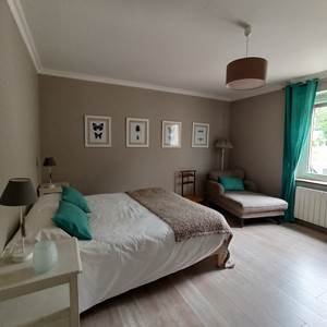 Chambre double rez-de-chaussée