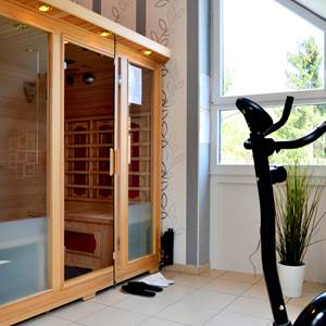 Au second étage votre sauna infra-rouge 4 personnes