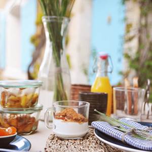 Le petit déjeuner du Mas des Perrines