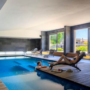Chambre d'hôte avec piscine intérieure chauffée