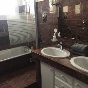 salle de bain suite vintage