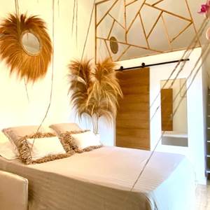 Chambre 2 - lit double et lit mezzanine