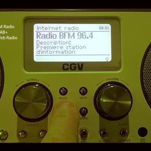 Radio FM, DAB+, Web