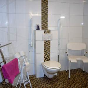 le complément de la salle d'eau du rez de chaussée