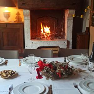 Diner au coin du feu