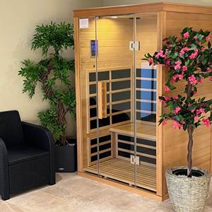 Sauna (chaleur sèche) en option