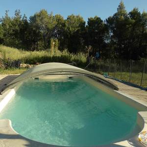 piscine en été