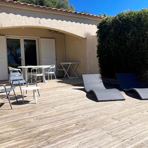 _Mini-Villa - Terrasse MV4 - Re´sidence Ogliastrello Location villas OLMETO plage piscine Corse-du-Sud