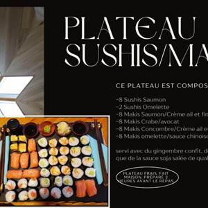 Offre plateau "Sushis/Makis"