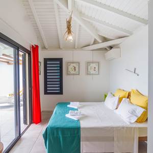 Iguane House villas & Micro Spa Villa Corail chambre