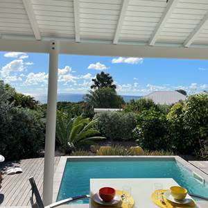 Iguane House villas & Micro Spa Villa Mangrove vue jardin et mer