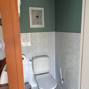 Espace toilettes gîte Aigrette