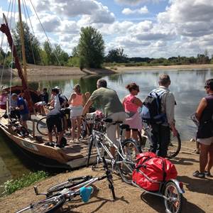 Bac à cour sur Loire