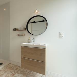 salle de bain coté vigne