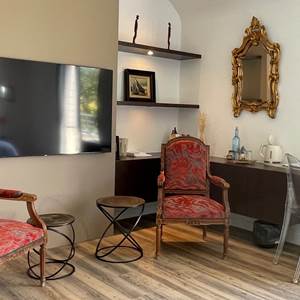 Villa Emeraude chambre Armor TV et bureau