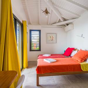 Villa Lagon chambre en version 2 lits séparés