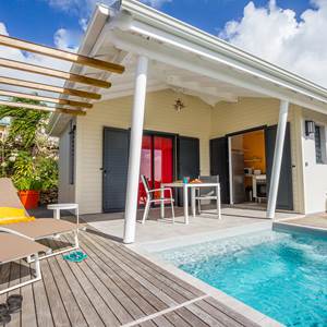 Iguane House villas & Micro Spa Villa Corail vue générale