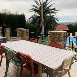 Néoulous Table Terrasse vue mer