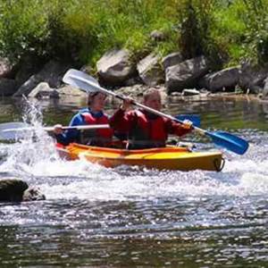 Kayak "Les Remous" à 5 ' à pied du gîte
