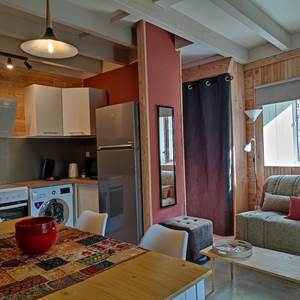 Salle a manger salon et cuisine du gite la Galineta-special-offer