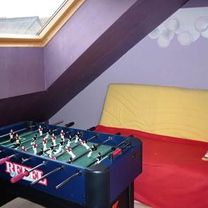 Et pour le jeu, un mini-Babi-Foot