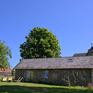 le gite La Bergerie vue du Jardin