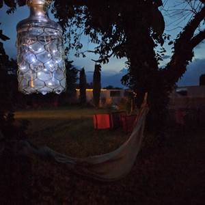 Ambiance jardin nuit