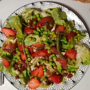 Assiette de salade