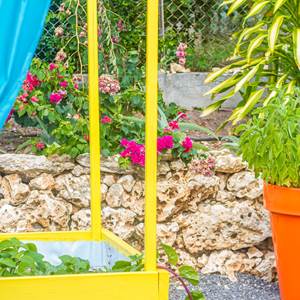 Iguane House villas & Micro Spa Villa Corail détail jardin paysagé nord