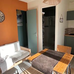 Espace salon gîte Avocette