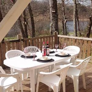 ETANG VALLIER RESORT VILLA CHARENTAISE TERRASSE VUE ETANG