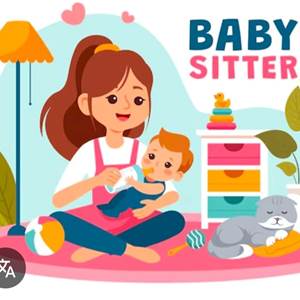 dessin baby sitting