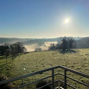 Chambre Emeraude vue sur la vallée de la Rance