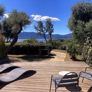 _Mini-Villa - Terrasse vue MV4 - Re´sidence Ogliastrello Location villas OLMETO plage piscine Corse-du-Sud