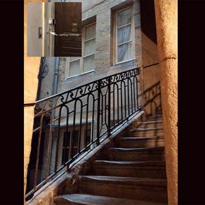 l'escalier intérieur, typique de ce type d'immeuble.