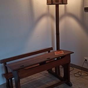 bureau de Christophe pour les devoirs de vacances !