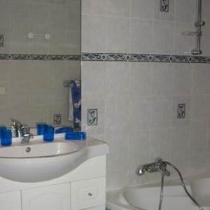 salle de bain tournesols