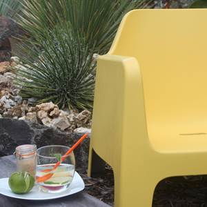 Villa Lagon apéro time dans le jardin d'ornement