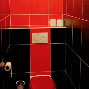 Le WC du hall d'entrée