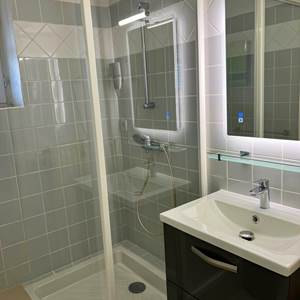 Salle d'eau chambre bord de mer