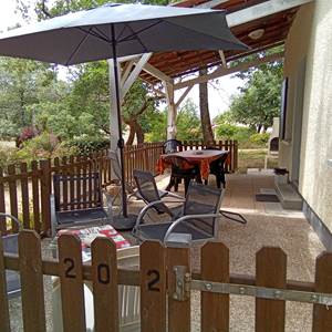 TERRASSE GITE CONFORT 202 ETANG VALLIER RESORT