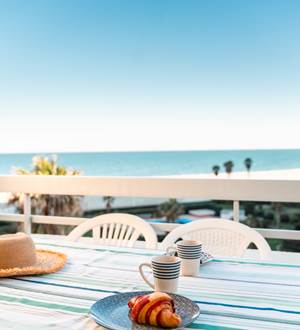 Terrasse vue mer