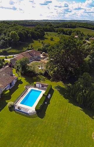 Gîte La Marteille - Piscine