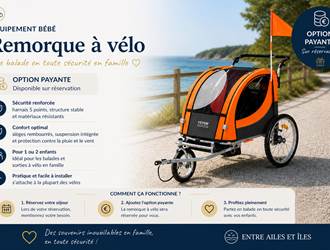 remorque à vélo