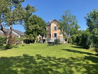 Vue d'été du gite